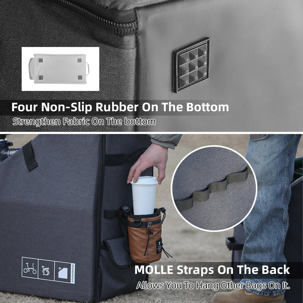 RHINOWALK RK71 Foldable Storage Box Polyester 20-22inch Folding Bicycle Storage Box RHINOWALK RK71 Foldable Storage Box Polyester 20-22inch Folding Bicycle Storage Box
